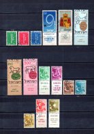 Israel   1957-58   .-  Y&T Nº   116/118 - 119 - 120 - 121/123 - 128/132 A - Used Stamps (without Tabs)