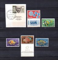 Israel   1962   .-  Y&T Nº   225/228 - 229 - 230 - Used Stamps (without Tabs)
