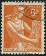 Pays : 189,06 (France : 4e République)  Yvert Et Tellier N° : 1115 (o) - 1957-1959 Moissonneuse