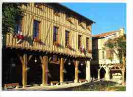 Mirepoix : La Mairie Belle Façade En Colombage XVe S. - N°1045 - Mirepoix