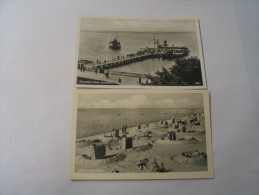 2 CARTES ..PLAGE ET EMBARCADERE... - Laboe