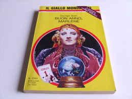 P232 Gialli Mondadori, BuonAnno, Marlene, Maga, Magia, N.2344, 1994, Giallo, Suspance, Thriller - Thrillers