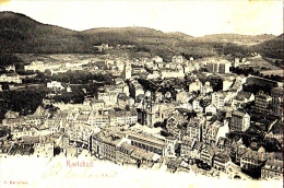 KARLSRUHE- KARLSBAD PANORAMA, OLD PHOTO POSTCARD, GERMANY - Karlsruhe