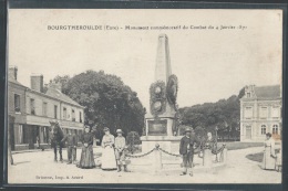- CPA 27 - Bourgtheroulde, Monument Commémoratif Du Combat Du 4 Janvier 1871 - Bourgtheroulde