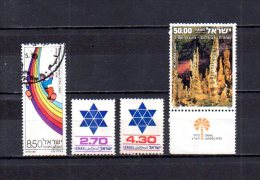 Israel   1979-80   .-   Y&T  Nº   753 - 754/755 - 756 - Usados (sin Tab)