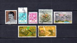 Israel   1982-83   .-   Y&T  Nº   840 - 860 - 862 - 864 - 865/867 - Gebraucht (ohne Tabs)