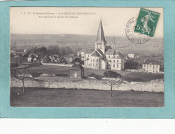 St-MARTIN-DE-BOSCHERVILLE - Vue Générale Et Abside De L' Abbaye  -  1909  -  BELLE CARTE  - - Saint-Martin-de-Boscherville