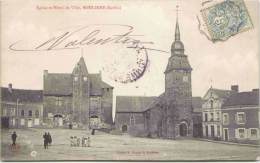 Eglise Et Hôtel De Ville De BOULOIRE (Sarthe) - Bouloire