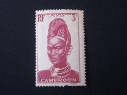 CAMEROUN   ( O )  De  1939   "   Série Courante - Femme De Lamido   "    N°  163           1 Val . - Usati