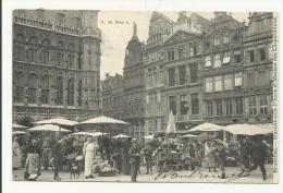 BRUXELLES - Marché Aux Fleurs Et Maison Des Corporations - Marchés