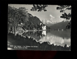 VEYTAUX Vaud Suisse : Le Château De CHILLON Et Les Dents Du Midi - Veytaux