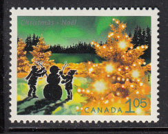 Canada MNH Scott #1924 $1.05 Building A Snowman In The Country - Christmas - Ongebruikt