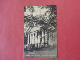 Alcorn,MS--Oakland Chapel, A And M College--not Mailed--PJ 112 - Andere & Zonder Classificatie