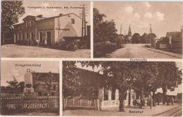 Gruß Aus Ringenwalde Kr Templin Bahnhof Post Gasthaus Rettschlag Denkmal TOP-Erhaltung - Templin