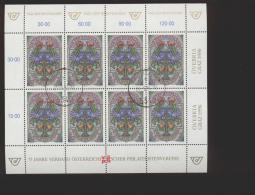 Österreich Gest 2187   Tag Der Briefmarke     Kleinbogen      Katalog 22,00 - Oblitérés