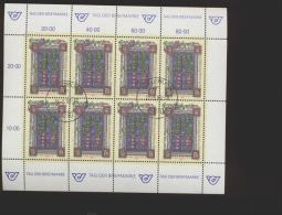 Österreich Gest 2066  Tag Der Briefmarke     Kleinbogen      Katalog 16,00 - Oblitérés