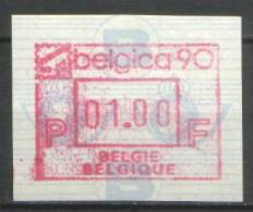 Belgien / Belgium - ATM 21 Postfrisch / MNH ** (g733) - Autres & Non Classés