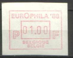 Belgien / Belgium - ATM 13 Postfrisch / MNH ** (g724) - Other & Unclassified