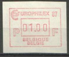 Belgien / Belgium - ATM 8 Postfrisch / MNH ** (g720) - Andere & Zonder Classificatie