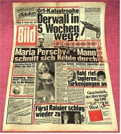BILD-Zeitung Vom 25. Februar 1983 : Derwall In 5 Wochen Weg?  -  Fürst Rainier Schlug Wieder Zu - Andere & Zonder Classificatie