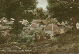 (300) Very Old Postcard - Carte Ancienne - UK - Cockington Village - Torquay