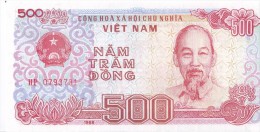 VIETNAM - 500 Dong 1988 - UNC Pick 101 - Vietnam