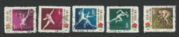 1957 First Chinese Workers Athletic Meeting  1955 Set Of 5 Used  SG 1707/1711   SG  2011 China Cat  Great Stamps - Usados