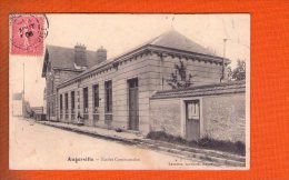 1 Cpa Angerville Ecoles Communales - Angerville