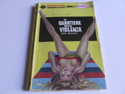 P220 Collana Narratori Americani Del Brivido Pierro N.113 1973 Il Quartiere Della Violenza Sexy Illustrazione Vintage - Thrillers