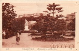 Algerie. Philippeville. Le Square De La Marine - Skikda (Philippeville)