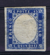 Italy Sa Nr 11, Mi 14 , MH/*, 1863 - Nuevos