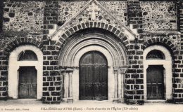 THILLIERES SUR AVRE   Porte D'entrée De L'église - Tillières-sur-Avre