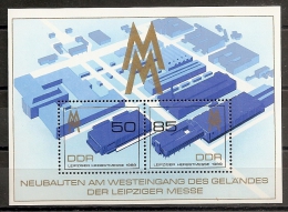 DDR 1989 - Yvert #H98 - MNH ** - 1er Día – FDC (hojas)