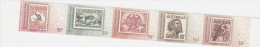 Australia 2009 Australia Post 200 Years Australia Favourite Stamps Strip 5 MNH - Hojas, Bloques & Múltiples