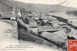 SERRIERES   Vue Générale Et Vallée Du Rhône - Serrières