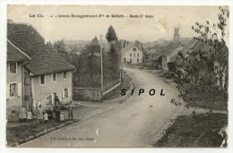 La Chapelle Sous Rougemont (Tr E De Belfort ) Route D Alsace  Voyagé En 1914 Etat Major 41è Division - Rougemont-le-Château