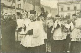 CPA  Funérailles De SM Léopold II, Le Cardinal Et Le Clergé  8007 - Funérailles