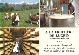 Cpsm Lugrin, A La Fruitière De Lugrin, Fromagerie - Lugrin