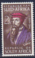 Südafrika 1964. J. Calvin, Reformator, Bibelübersetzer (B.1156) - Unused Stamps