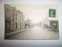 2pyb - CPA  N°1388 - ENTRAMMES - Environs De Laval - Route De Chateau Gontier -  [53] Mayenne - Entrammes