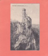AK / Schloss Lichtenstein / Honau Ortsteil Von Lichtenstein / Gel.1910 / Hochformat / Schwarzweiß - Reutlingen