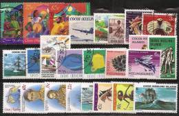 COCO (keeling Islands), Lot De 25 Timbres Tous Differents Neufs Et Oblitérés. Satisfaction Assurée - Isole Cocos (Keeling)