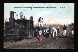 TRAIN DECAUVILLE LE RAVITAILLEMENT  TRES RARE - Eisenbahnen