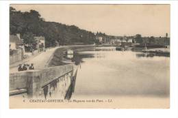 6 - CHATEAU-GONTIER - La Mayenne Vue Du Pont - LL - Chateau Gontier