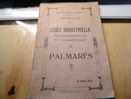 CB2 LC47 Palmarès 1932 1933 Marchienne Au Pont Ecole Industriele 13x18 - Diplômes & Bulletins Scolaires