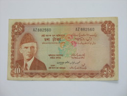 10 Ten Rupees 1970 - State Bank Of Pakistan. - Pakistán