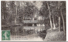 CPA Etrechy La Juine Dans Le Parc De Gravelles 91 Essonne Pont - Etrechy