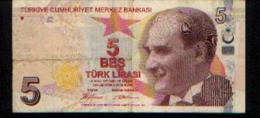 TURQUIE - 5 Livres - 14 Ocak 1970 - Turkey