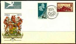 REPUBLIC OF SOUTH AFRICA, 1971, Republic Day, First Day Cover Nr. 17,   F1655 - Storia Postale