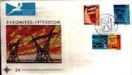 REPUBLIC OF SOUTH AFRICA, 1973, Electricity, First Day Cover Nr. 24,   F2662 - Covers & Documents